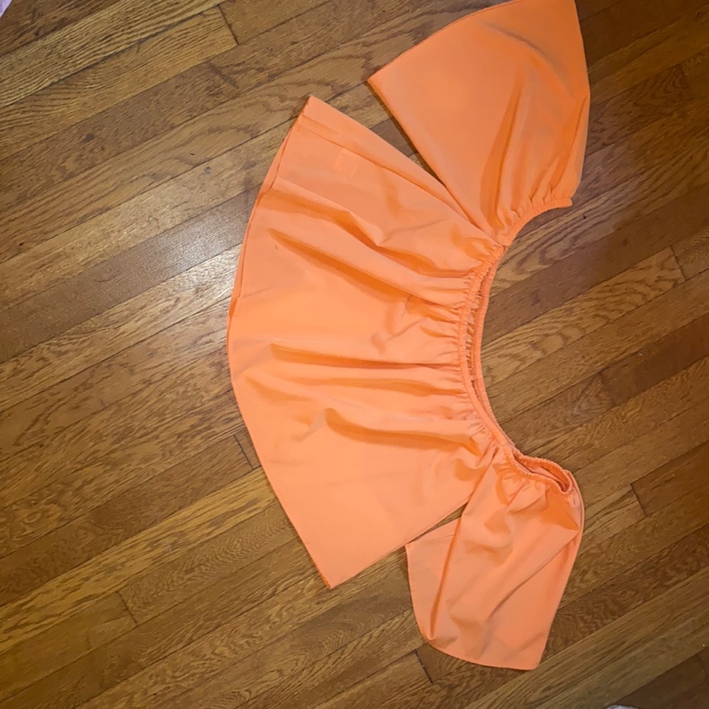 Orange off the Shoulder Top